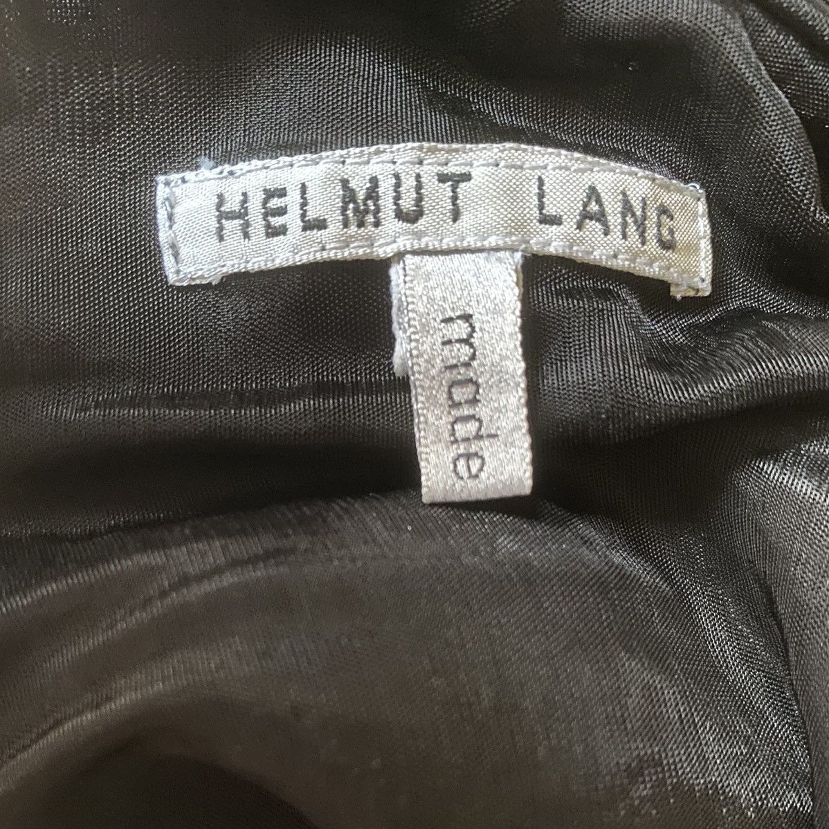 Helmut Lang Archive 1992 Twisted Gathered Layer Sheer Top Size M / US 6-8 / IT 42-44 - 9 Thumbnail