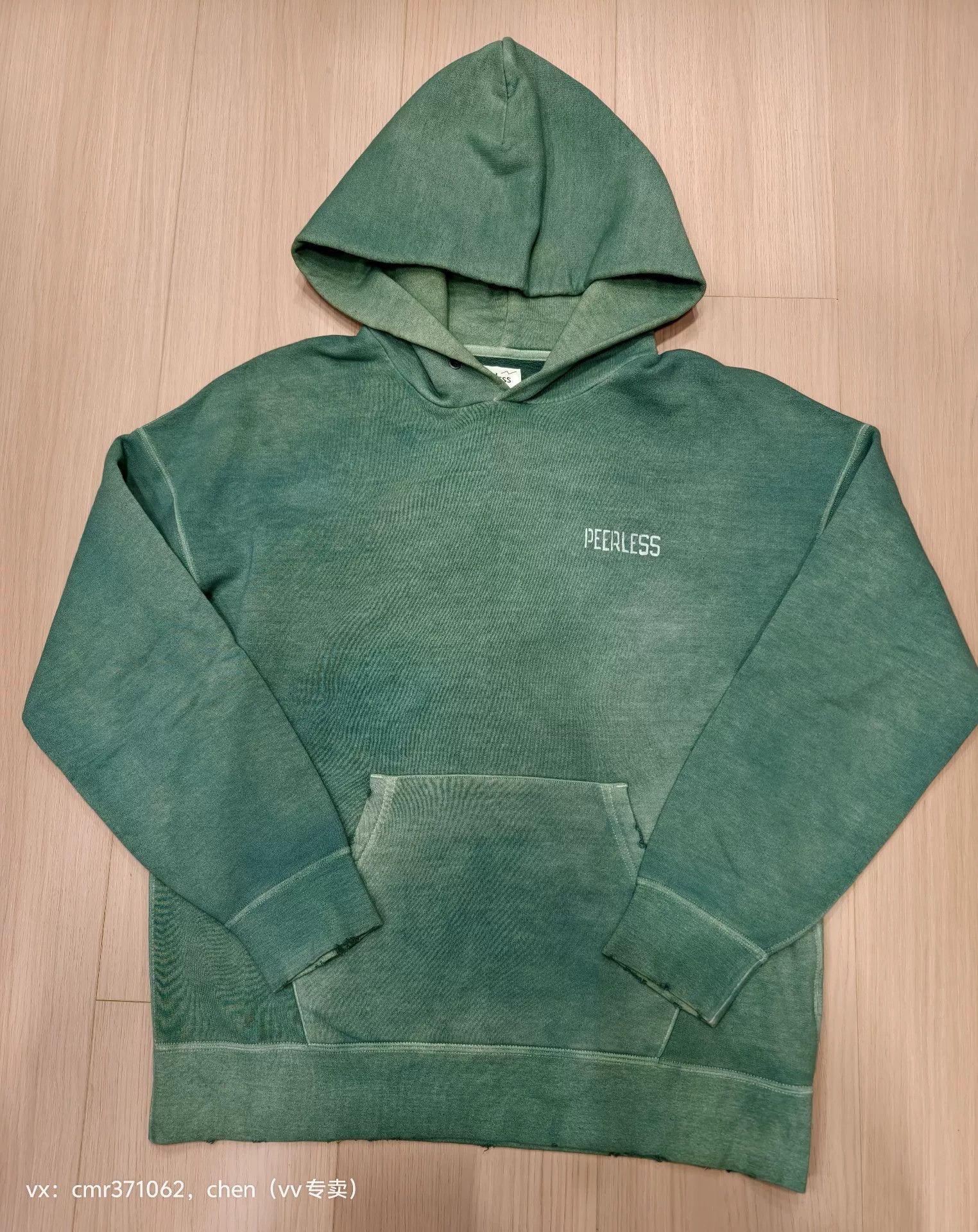 Visvim visvim 20AW Peerless Green Hoodie Size US S / EU 44-46 / 1 - 1 Thumbnail