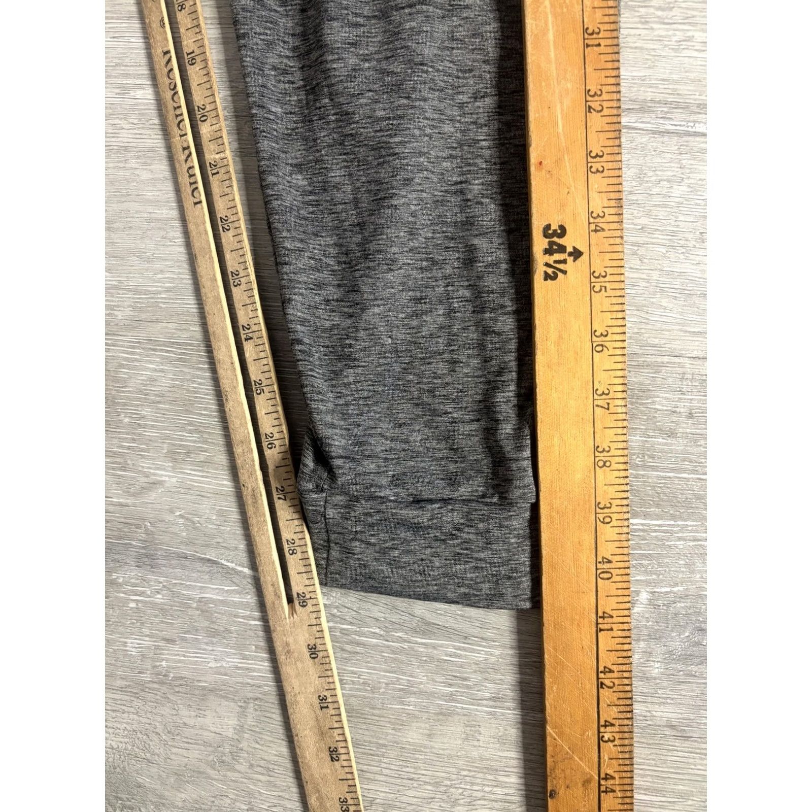 Nike Nike Dri-FIT Jogger Pants Mens Large Gray Jersey Tapered Elastic Waist Pockets Size US L / EU 52-54 / 3 - 7 Thumbnail