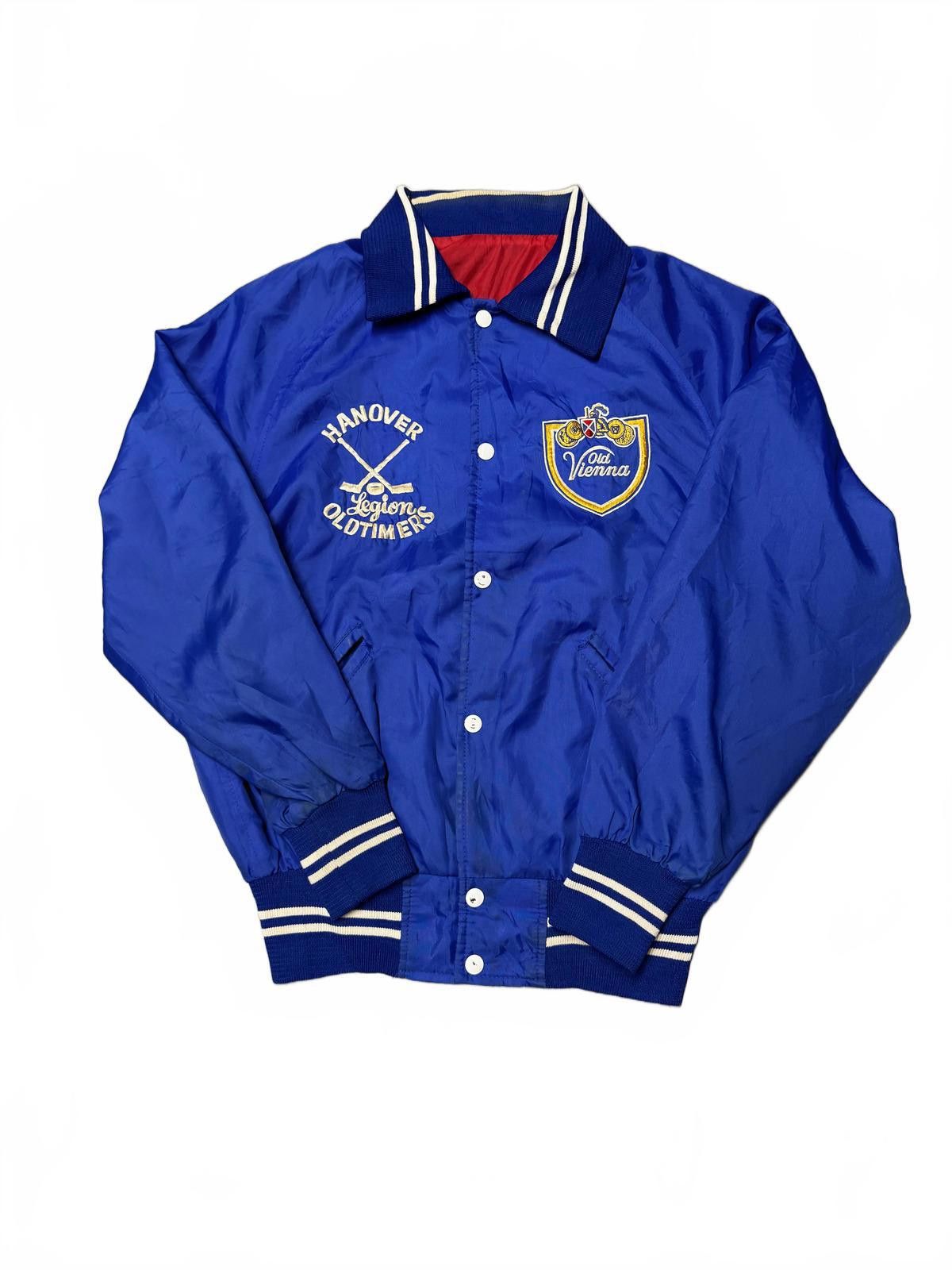 Hanover Vintage Hanover Blue Satin Jacket Size US M / EU 48-50 / 2 - 2 Thumbnail