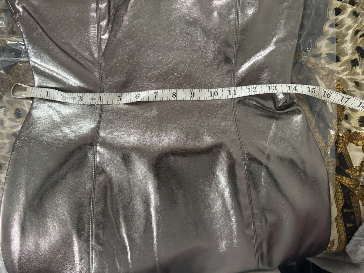 7 For All Mankind 7 FOR ALL MANKIND Metallic Bustier Strapless Midi Dress S Size S / US 4 / IT 40 - 9 Thumbnail