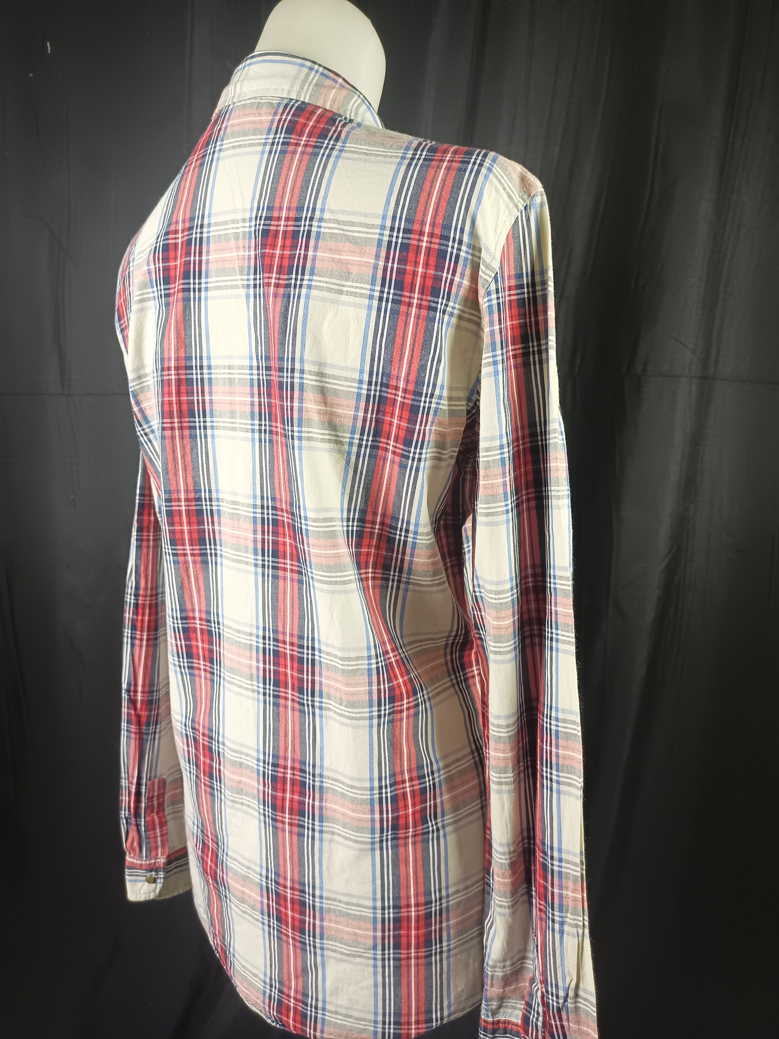 Designer × Japanese Brand × Zara ZARA TRAFALUC MMXII Collection Women Plaid Stud Shirt Size M / US 6-8 / IT 42-44 - 17 Thumbnail