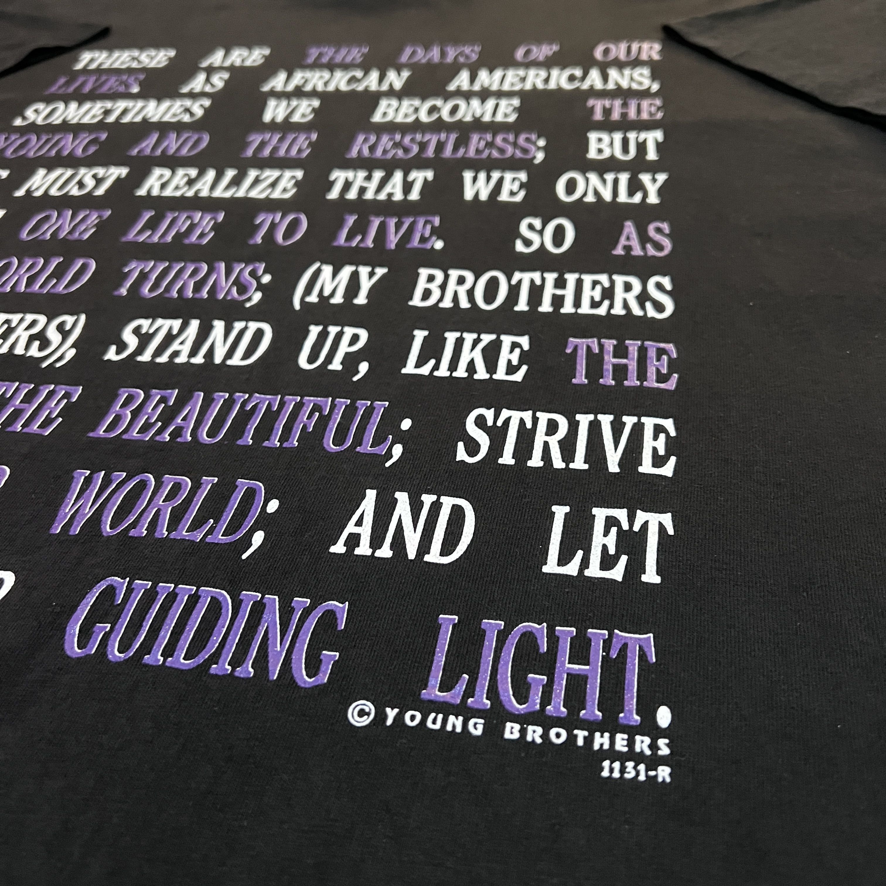 Vintage Vintage 90s YOUNG BROTHERS Bible Holy God Jesus Tee XL Size US XL / EU 56 / 4 - 3 Thumbnail