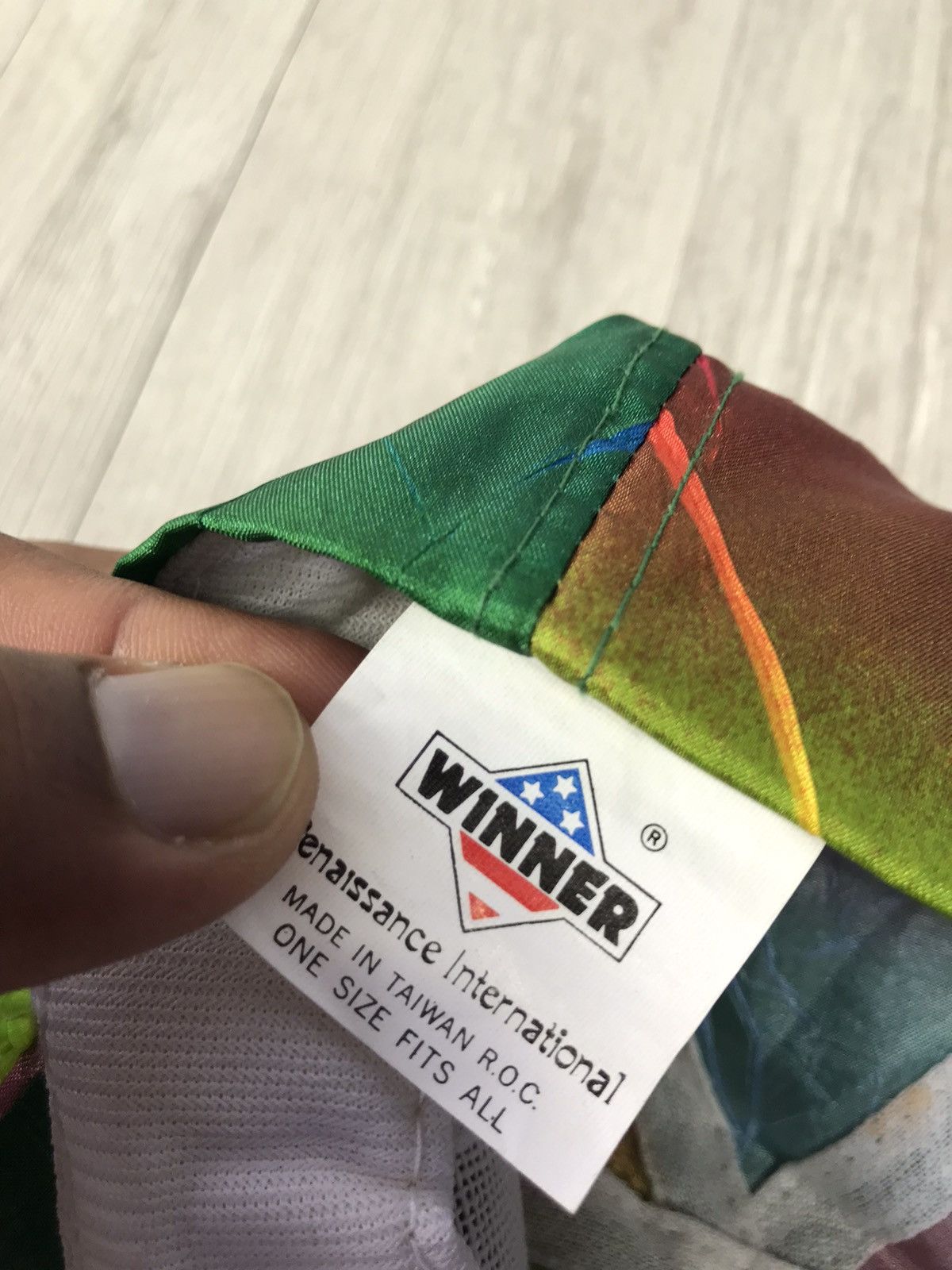 Vintage Vintage winner cap free size rare colour Size 38 - 8 Thumbnail