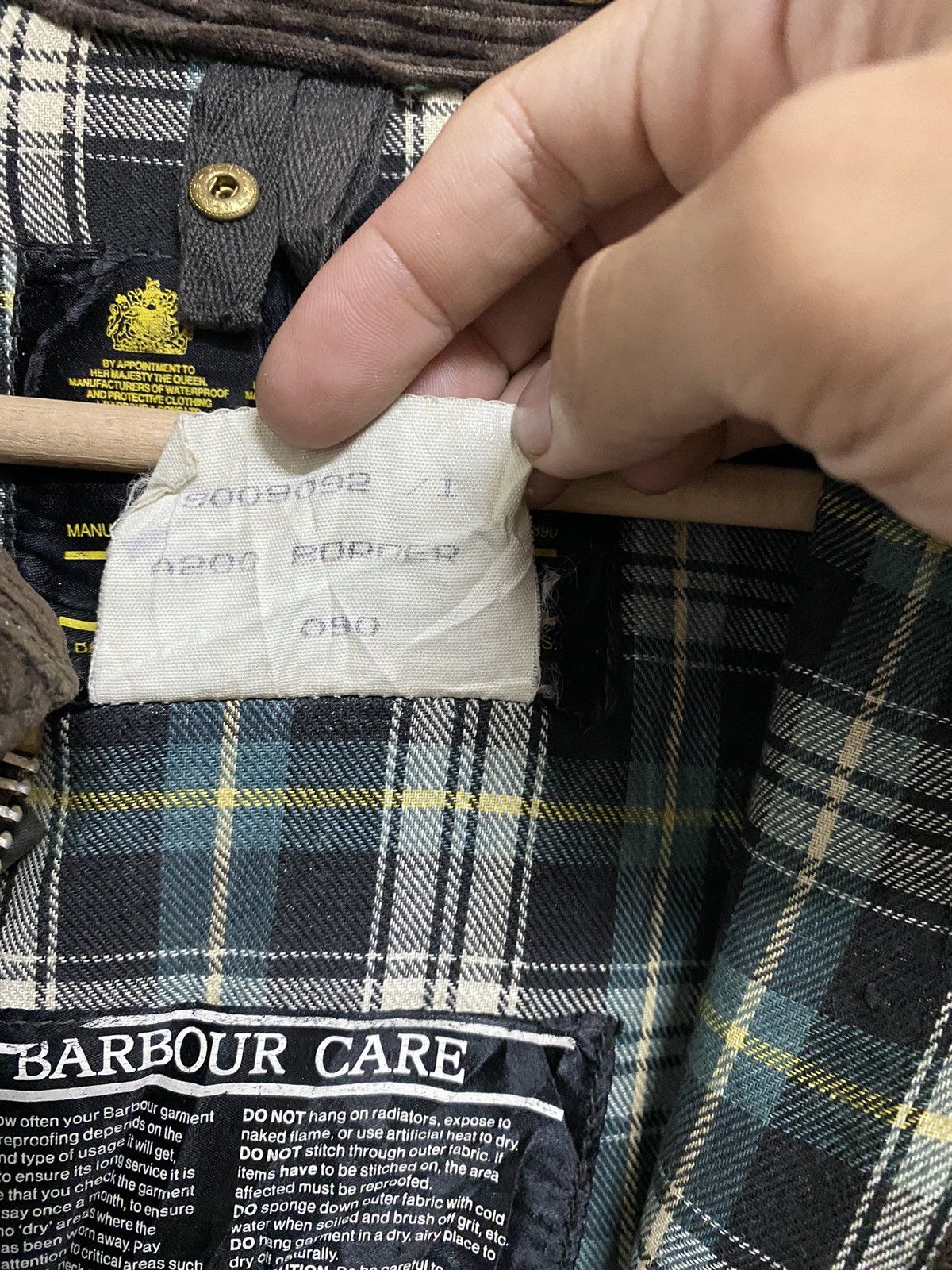 Barbour Barbour Border Waxed C40/102cm Jacket Wax Coat Size US S / EU 44-46 / 1 - 10 Thumbnail