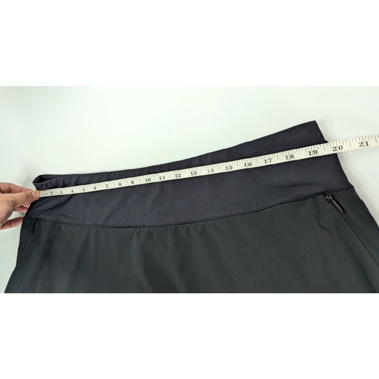 Soft Surroundings Soft Surroundings Skort Women's Plus 1X Black Athletic Golf Short Skirt L Black Womens Size 36" / US 14 / IT 50 - 6 Thumbnail