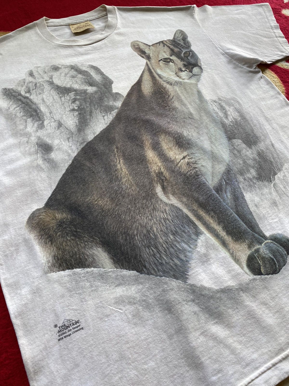 The Mountain × Vintage Vintage The Mountain Y2K 2000’s Cougar Shirt Size US XL / EU 56 / 4 - 4 Thumbnail