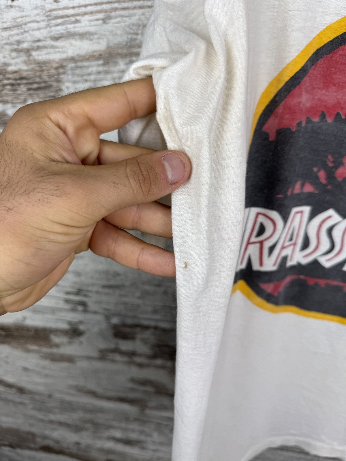 Vintage Jurassic Park 90’s Single Stitch T-shirt Tee Screen Stars Size US L / EU 52-54 / 3 - 5 Thumbnail