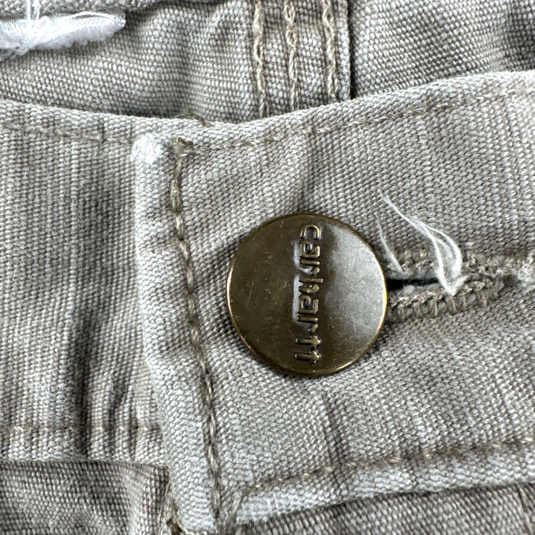 Carhartt Carhartt Cargo Pants Men 34x28 Heavyweight Khaki Workwear EUC Beige Regular Fit Size US 34 / EU 50 - 7 Thumbnail