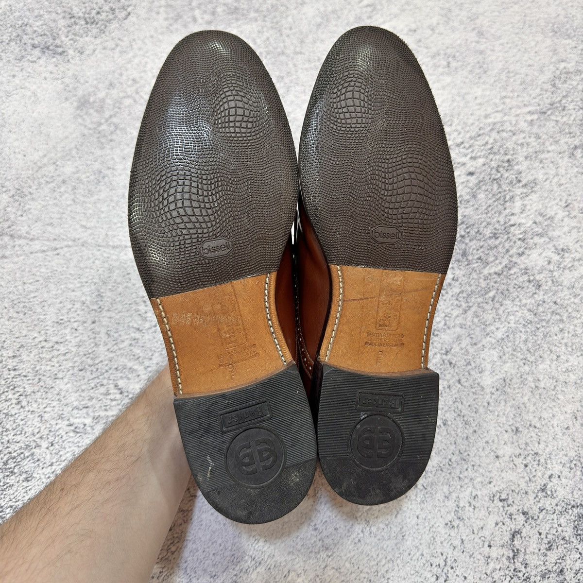 Barker Barker Vintage Handmade Derby Brogues US10 UK9 EU43 28cm Size US 10 / EU 43 - 11 Thumbnail