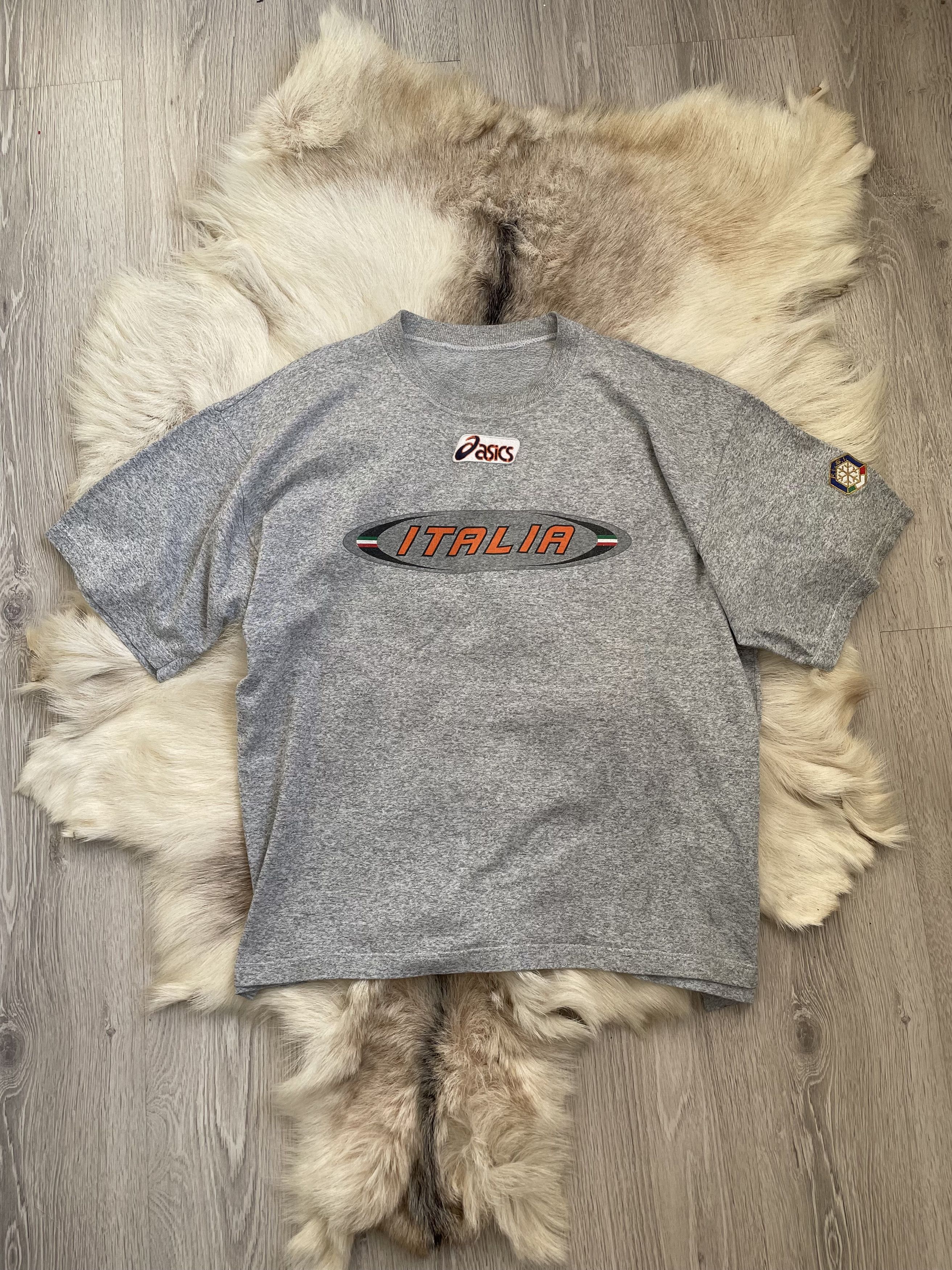 Asics Asics Italia Ski Team 90s T shirt Size US L / EU 52-54 / 3 - 1 Thumbnail