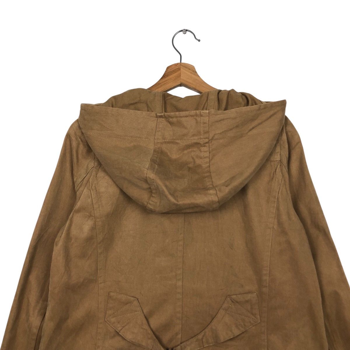 Issey Miyake 📌Vintage Cropped Biker Jacket Sunaokuwahara Duck Canvas Size US M / EU 48-50 / 2 - 10 Thumbnail