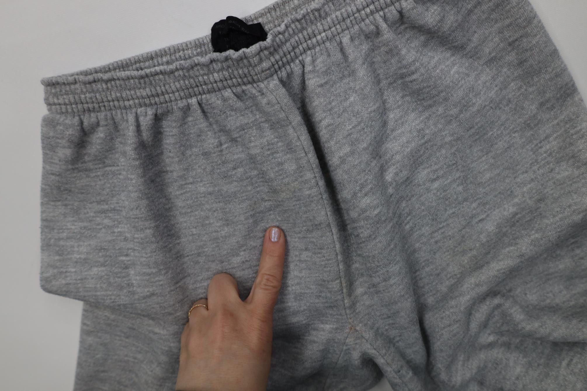 Vintage Vintage 70s 80s Streetwear Gusset Sweatpants Joggers Gray Size US 32 / EU 48 - 7 Thumbnail