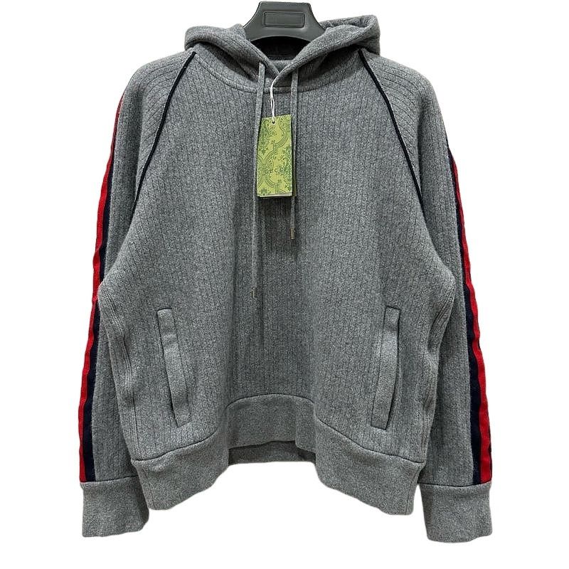 Gucci × Tom Ford GUCCI GRAY ZIP HOODIE SIZE XL | Grailed