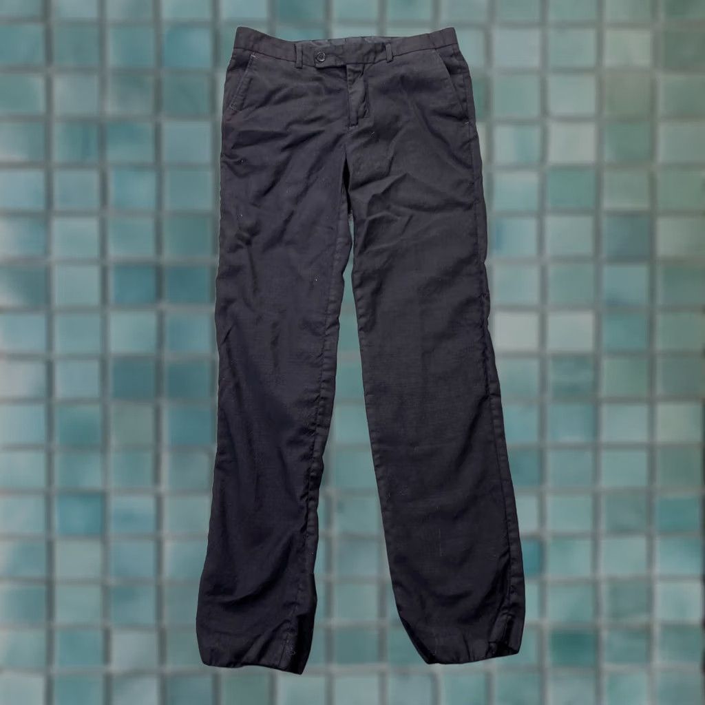 Zara Zara Pants Mens 30 Blue Wool Skinny Leg Lined Dress Office Wear Formal Business Pants Size US 30 / EU 46 - 1 Thumbnail