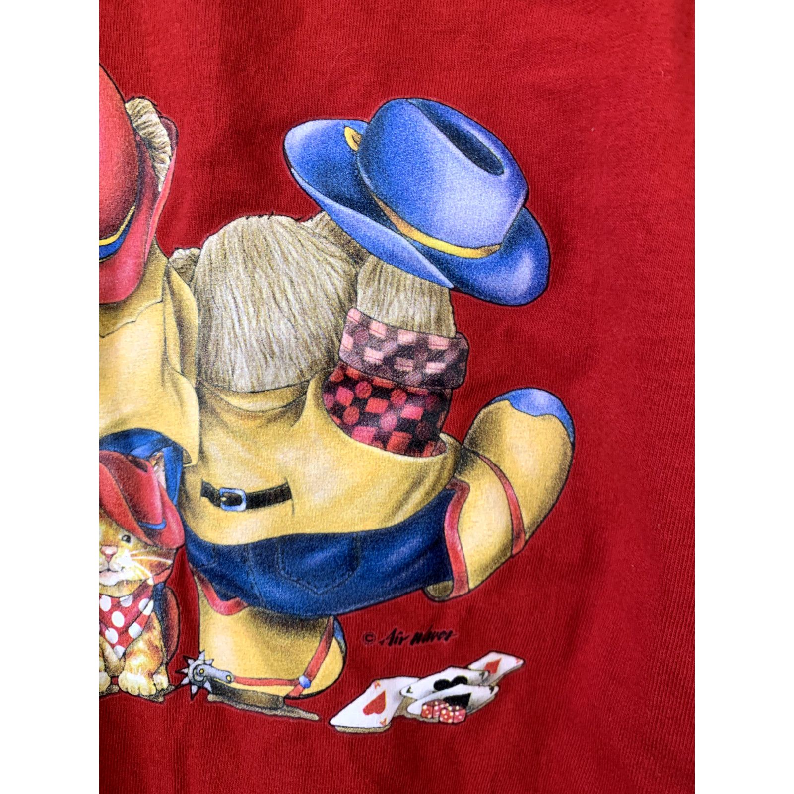 Jerzees Vintage Family Reunion Shirt Knowles Bear T-Shirt VTG XL Size US XL / EU 56 / 4 - 9 Thumbnail