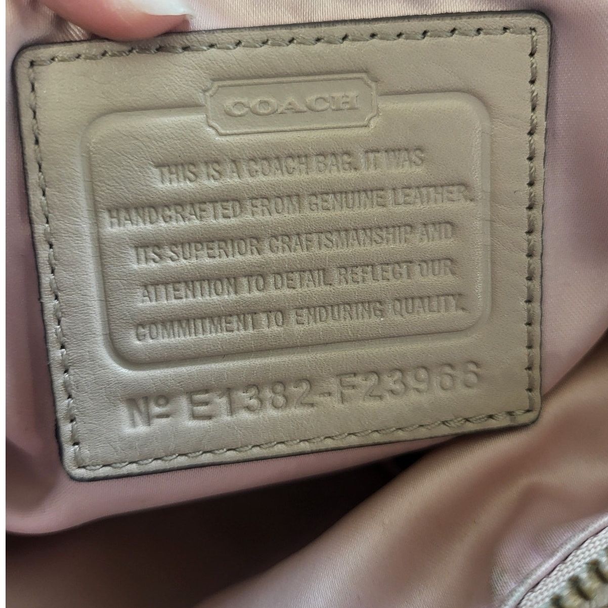 Coach Coach Madison Sofia Ruched Leather Satchel Handbag-Parchment Size ONE SIZE - 4 Thumbnail