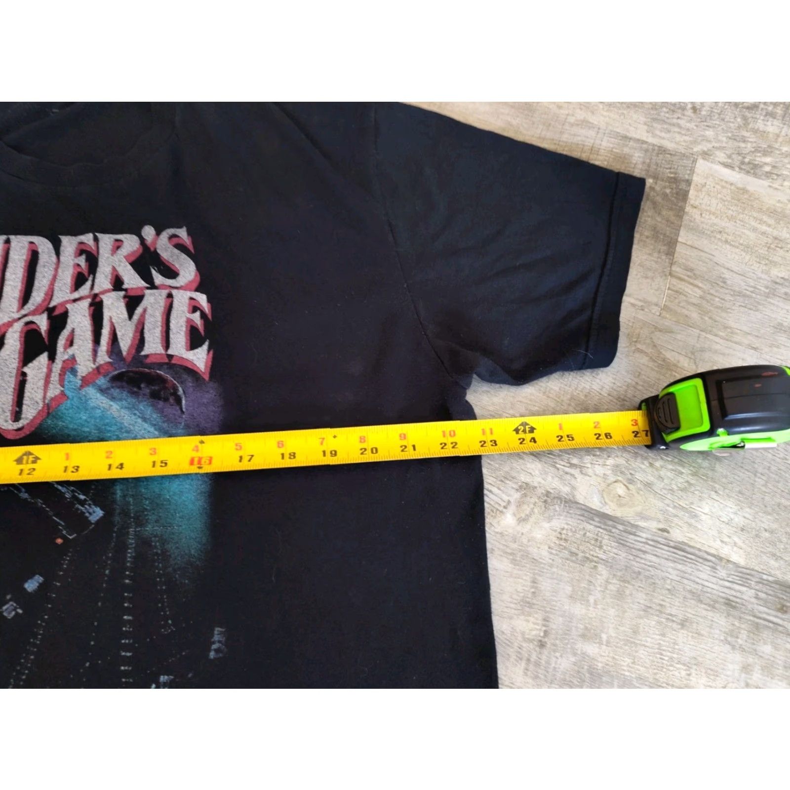 Vintage VINTAGE Ender's Game Orson Scott Card Graphic T-Shirt Men L/XL Black Book Movie Out of Print Rare Size US L / EU 52-54 / 3 - 4 Thumbnail