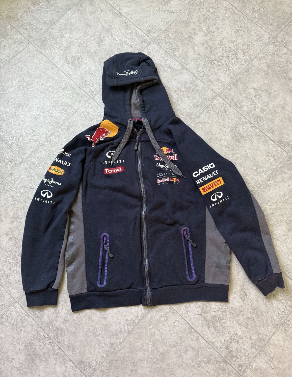RED BULL INFINITI F1 RACING TEAM SOFTSHELL JACKET SLEEVELESS