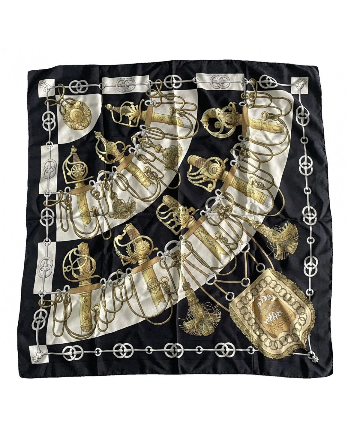 Hermes Navy Hermes scarf Size ONE SIZE - 1 Thumbnail