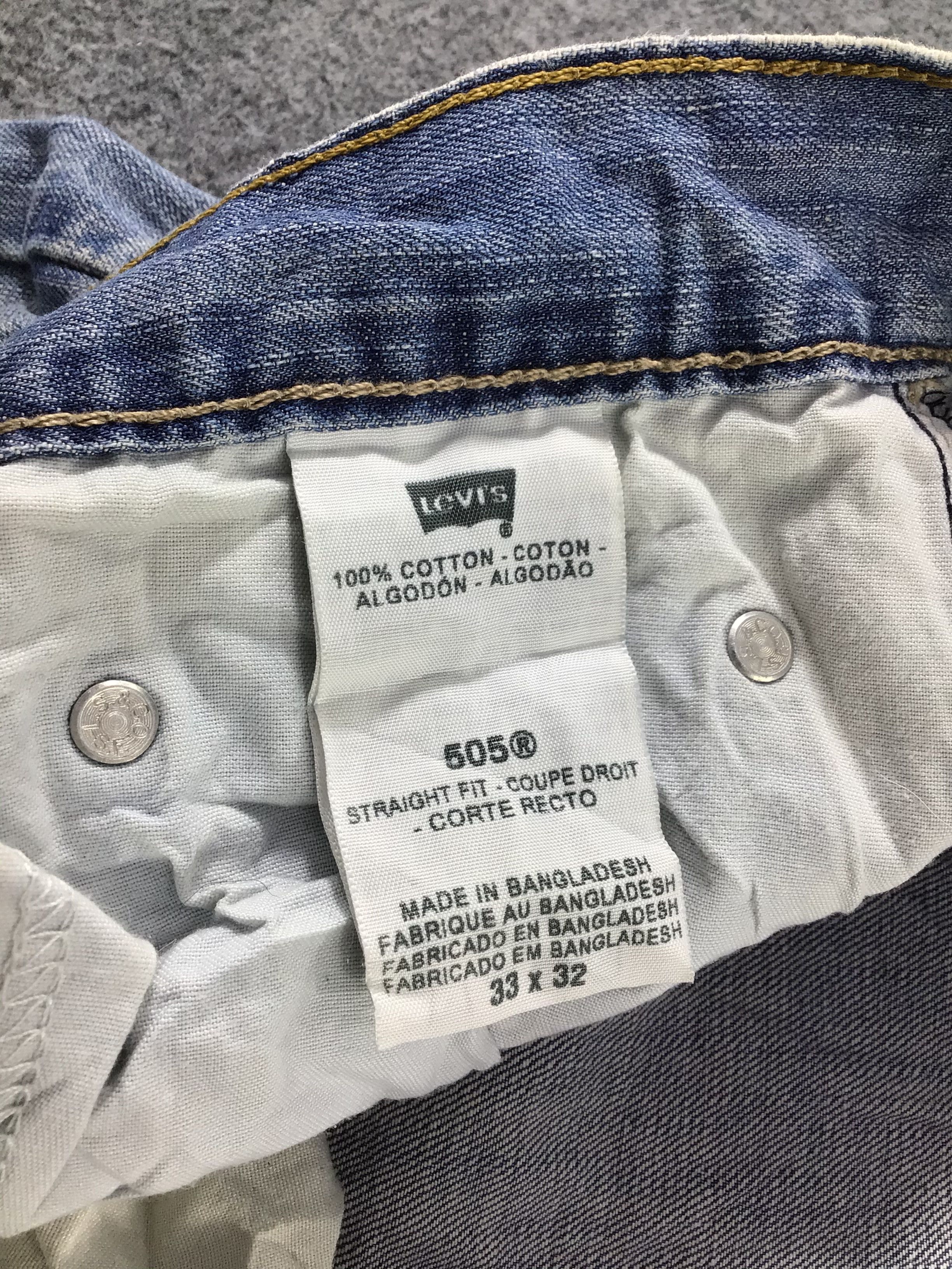 Levi's × Vintage Vintage Levis 505 Jeans-JM265 Size US 35 - 9 Thumbnail
