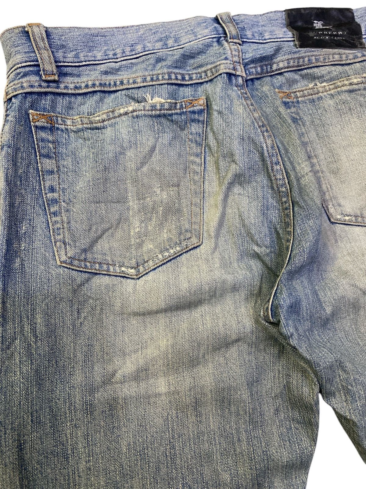 Burberry × If Six Was Nine Burberry Black Label Distressed Denim Size US 32 / EU 48 - 11 Thumbnail