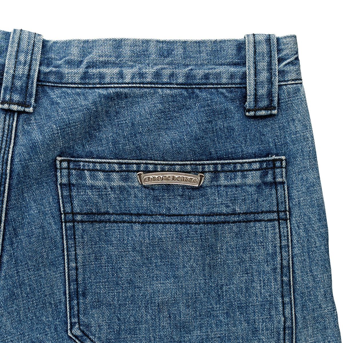 Chrome Hearts Double Knee Carpenter Shorts Indigo Size US 34 / EU 50 - 3 Thumbnail