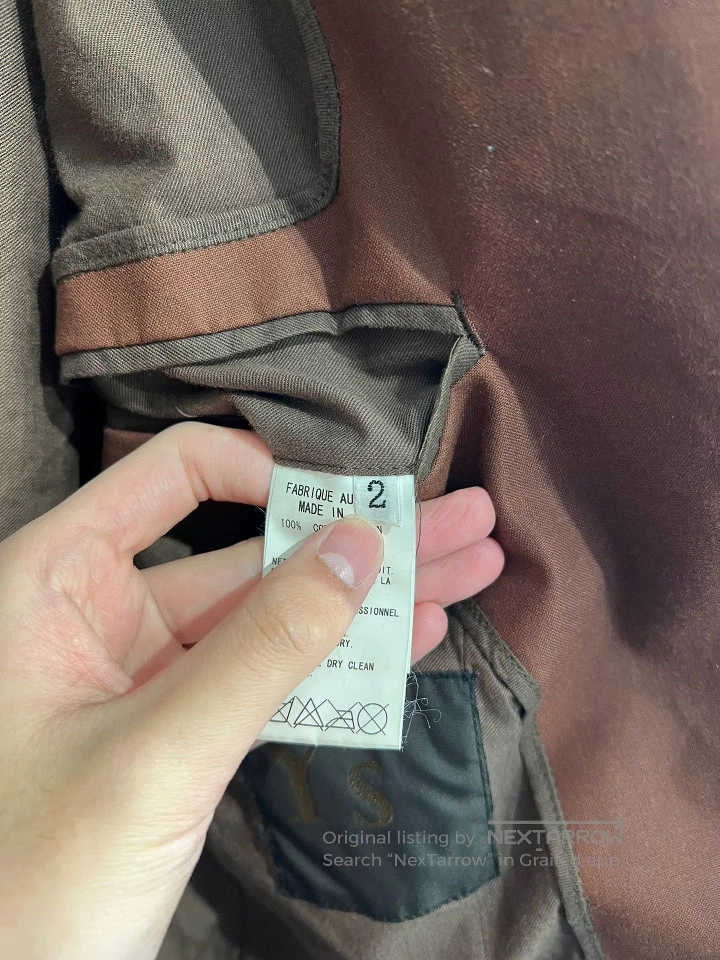 Yohji Yamamoto Red Light Jacket . Size US M / EU 48-50 / 2 - 8 Thumbnail