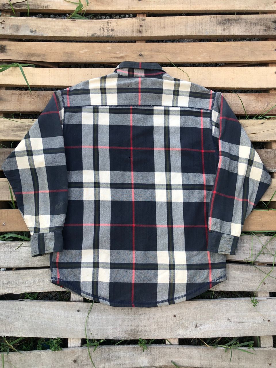 J.Crew Vintage J.Crew Nova Check Zipper Jacket Size US L / EU 52-54 / 3 - 2 Thumbnail