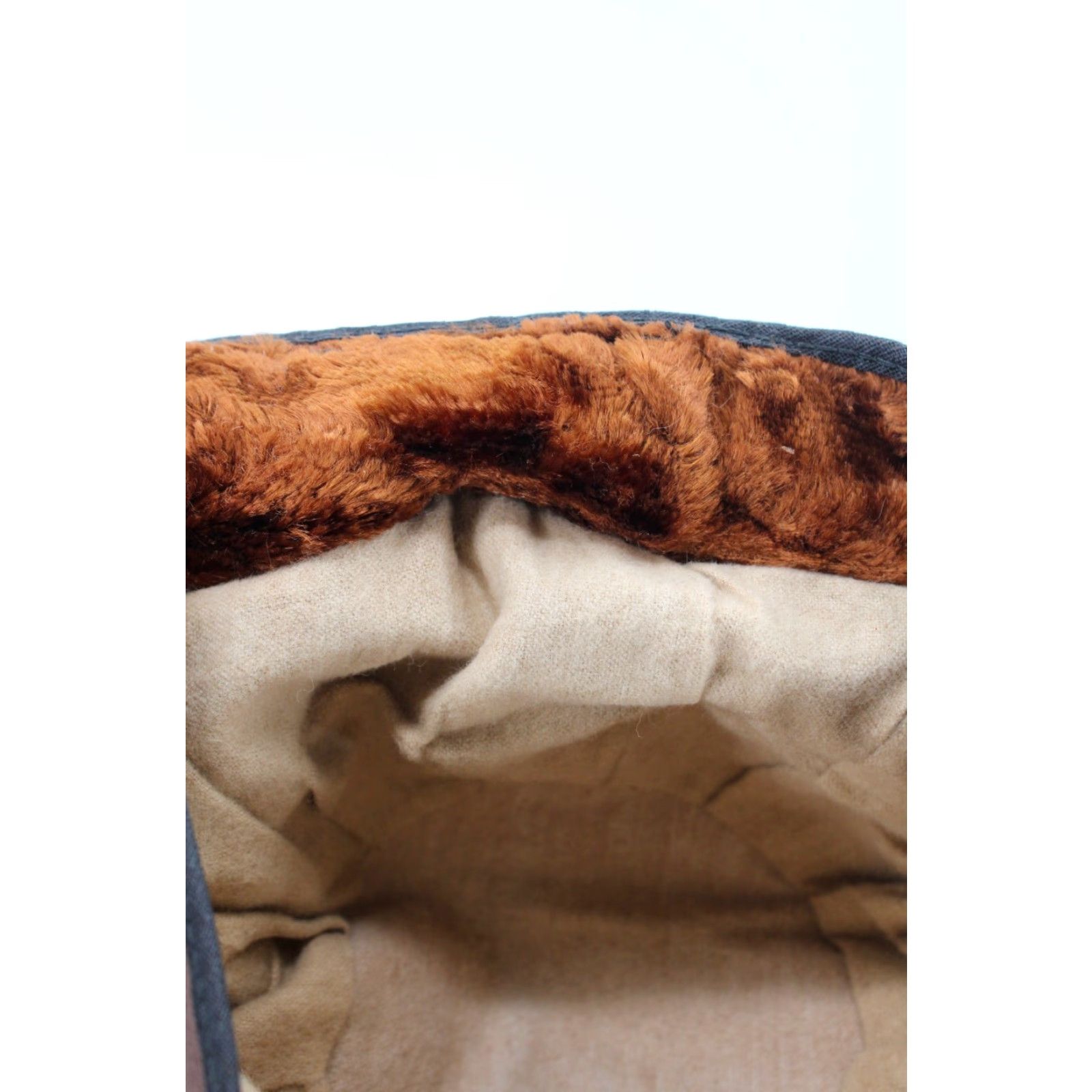 Vintage VINTAGE Men's Cap 1930s Brown Cotton Tweed Hunting Outdoor Hat Sz 7 1/4 30s Mens Size ONE SIZE - 7 Thumbnail