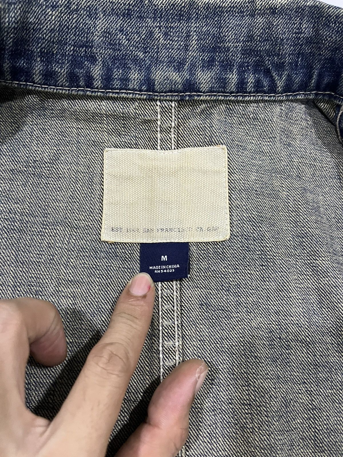 Gap VINTAGE GAP DENIM CHORE JACKET Size US L / EU 52-54 / 3 - 9 Thumbnail