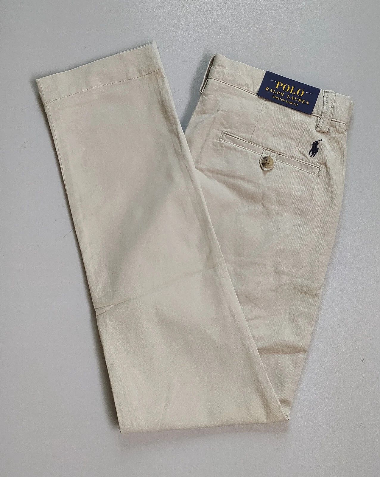 Polo Ralph Lauren Polo Ralph Lauren Slim Stretch Fit Chino Trouser FTP 0002 Size US 29 - 11 Thumbnail