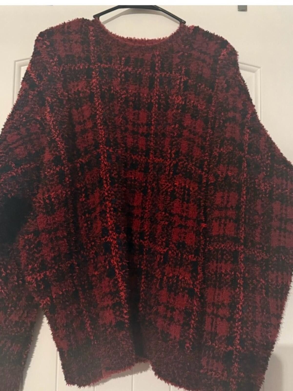 SAM. SKIMS Cozy Top in Merlot Size M / US 6-8 / IT 42-44 - 1 Thumbnail