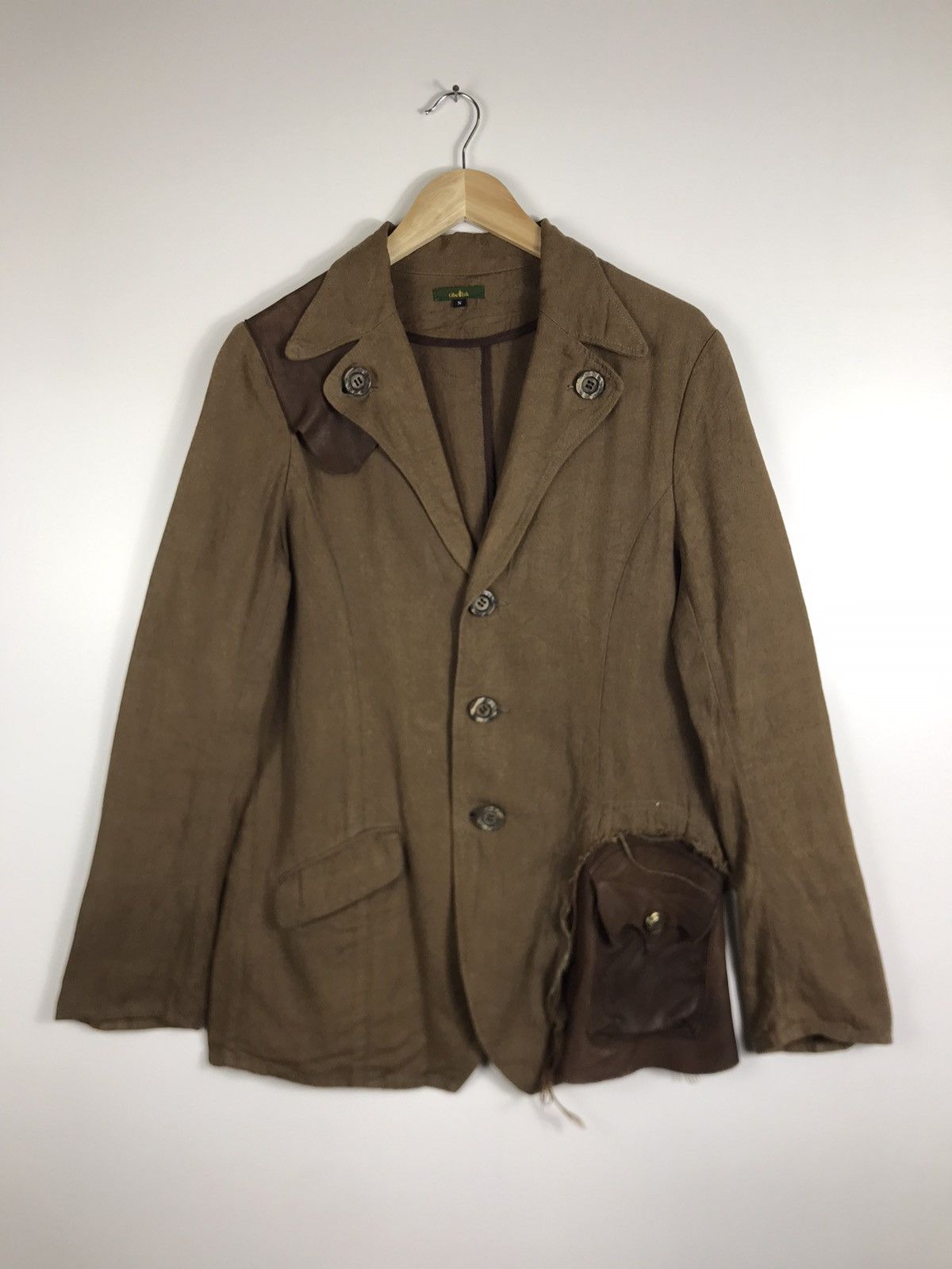 Obelisk Double 刻め Riders Jacket/L SIZE