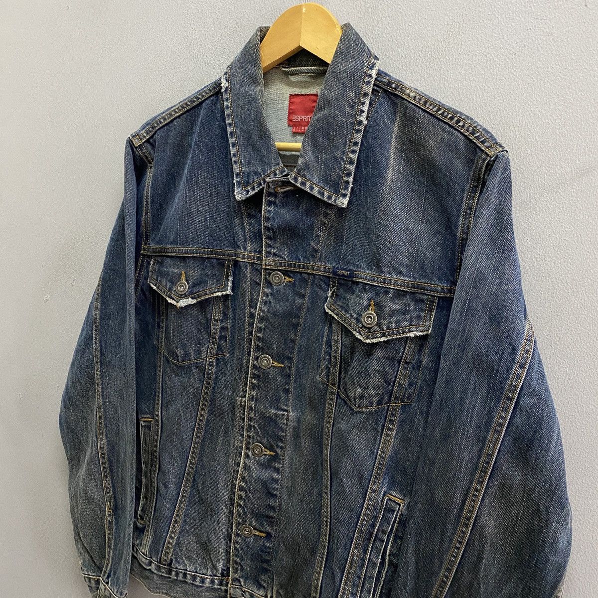 Levi's Vintage Clothing Esprit Trucker Jeans Jacket Size US M / EU 48-50 / 2 - 4 Thumbnail