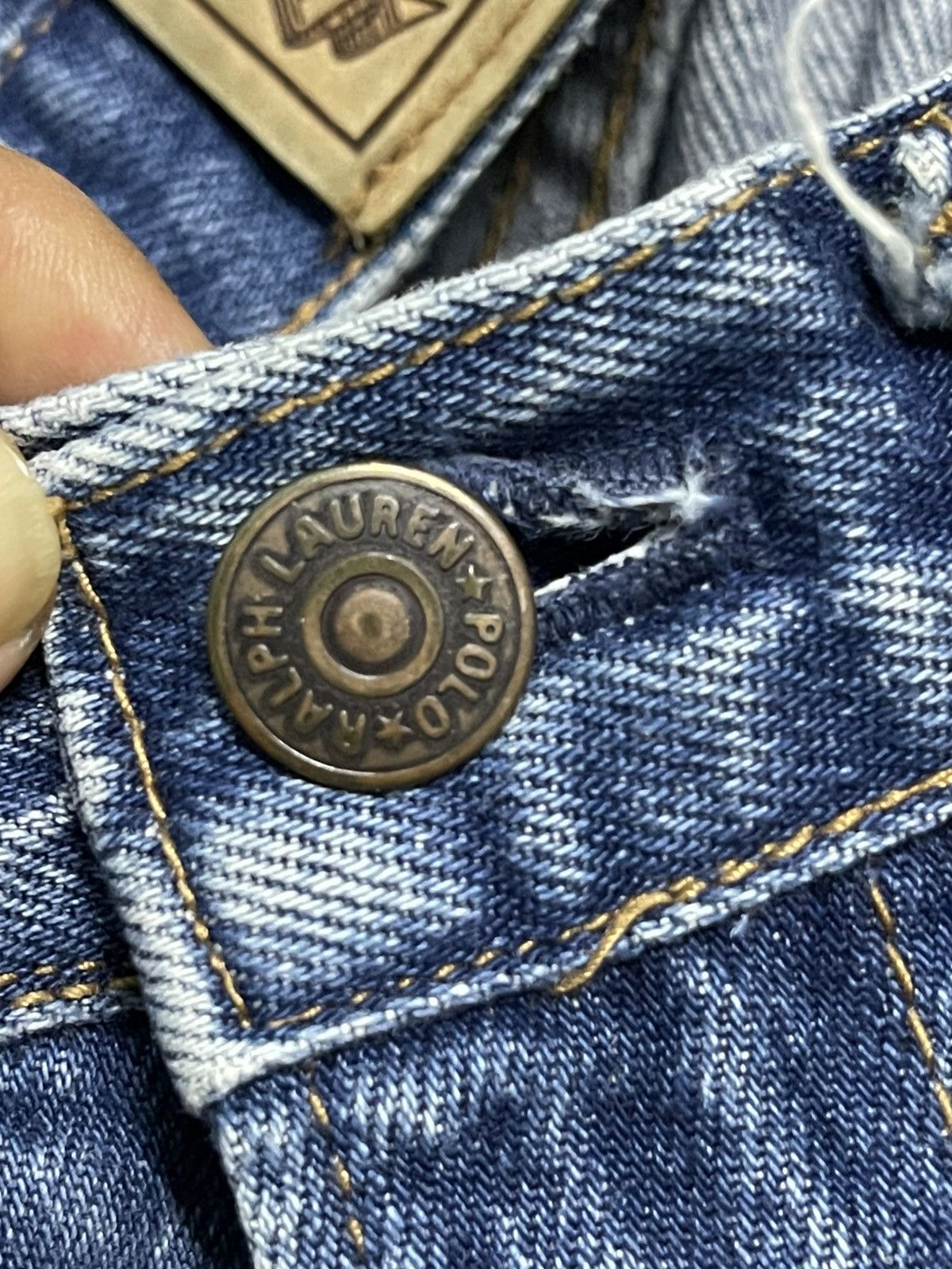Polo Ralph Lauren Vintage Polo Ralph Lauren Blue Jeans Size US 26 / EU 42 - 5 Thumbnail