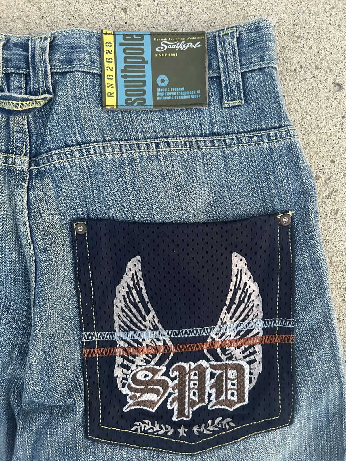 Southpole Y2k southpole jorts with sick design Size US 34 / EU 50 - 4 Thumbnail