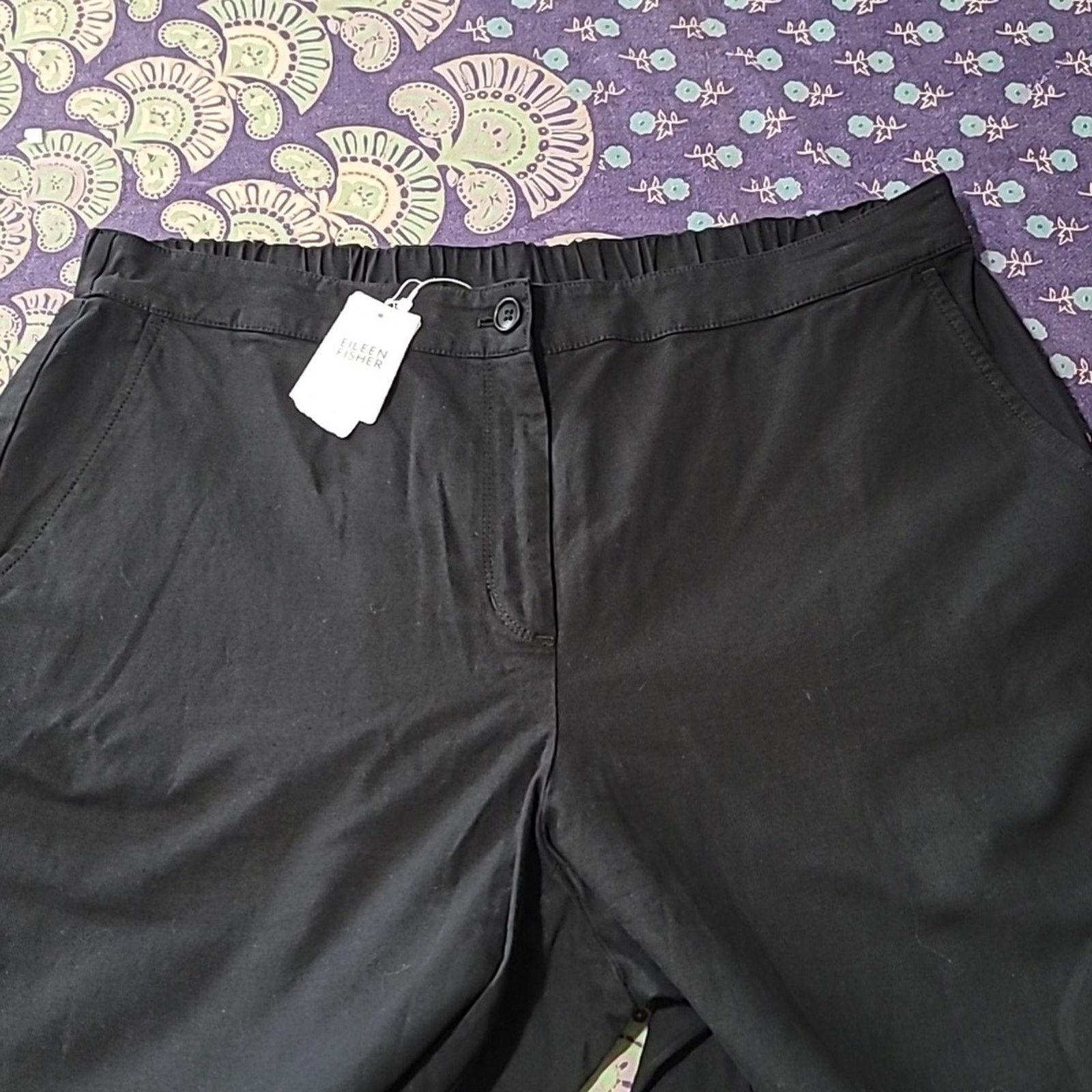 Eileen Fisher NWT Eileen Fisher Cropped Wide Trouser Size 32" / US 10 / IT 46 - 1 Thumbnail