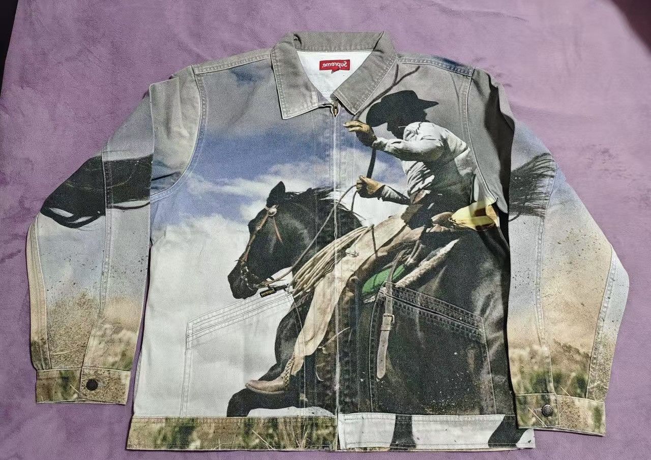 Supreme cowboy denim work jacket シュプリーム Spring/Summer 2017 Preview – Supreme
