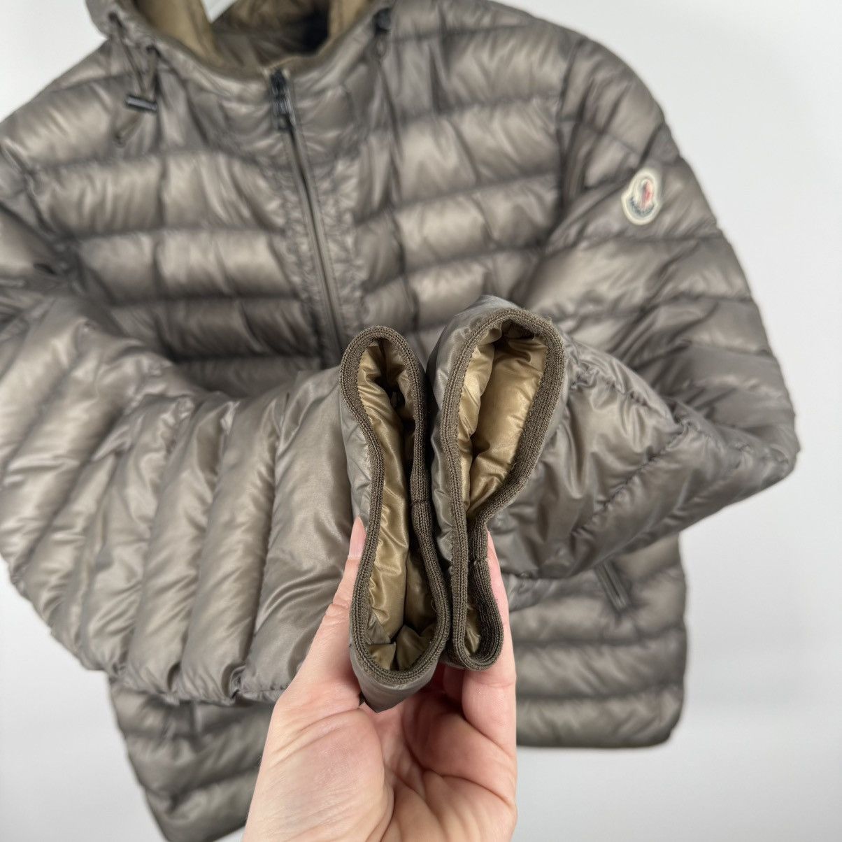 Moncler Moncler Mir Men’s Down Puffer Jacket Size 2 (S) Grey Size US S / EU 44-46 / 1 - 4 Thumbnail