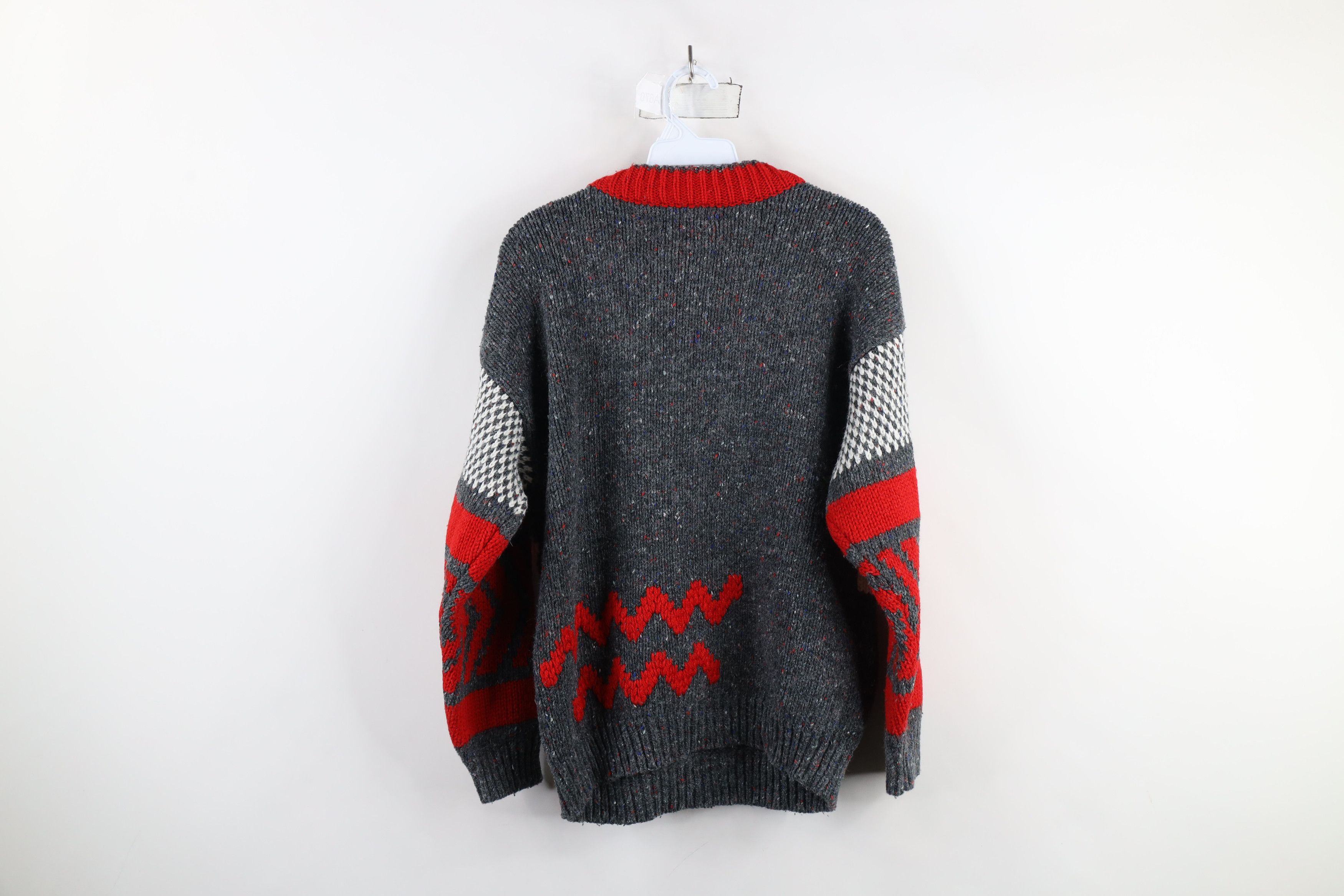 Vintage Vintage 90s Streetwear Rainbow Fleck Southwestern Sweater Size US S / EU 44-46 / 1 - 8 Thumbnail