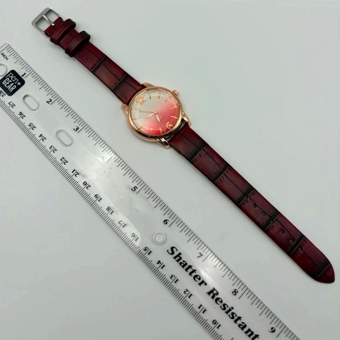 Other Rose Gold & Red Watch Size ONE SIZE - 4 Thumbnail