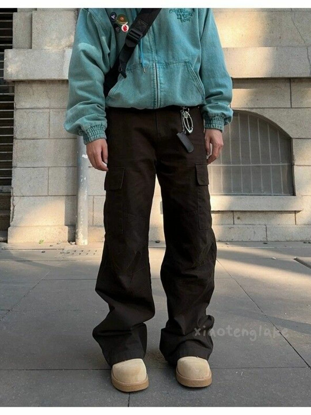 Designer × Japanese Brand × Vintage utility loose baggy skate hiphop military cargo pants Size US 30 / EU 46 - 3 Thumbnail