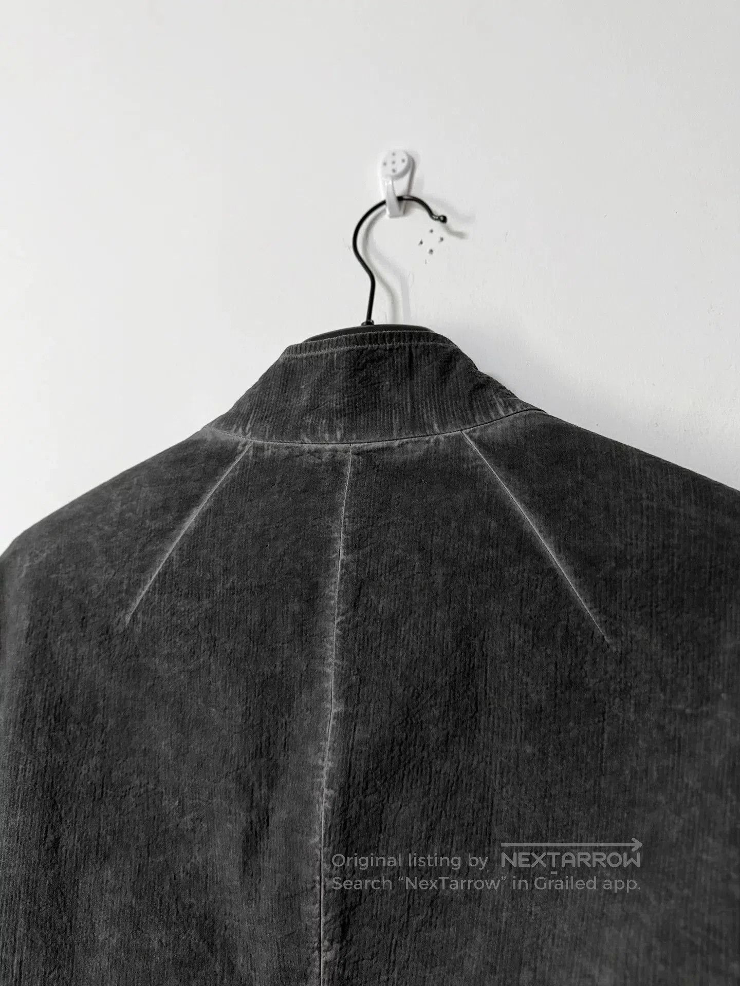 Japanese Brand Ink Dust Layered Collar Jacket. Size US L / EU 52-54 / 3 - 4 Thumbnail