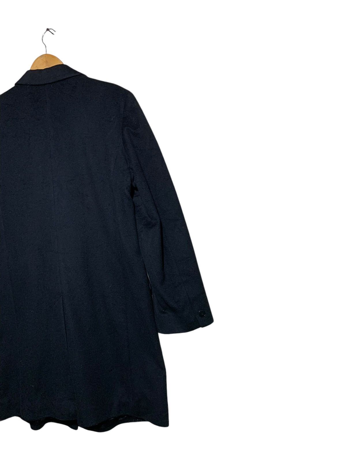 agnes b. 🔥AGNES B. WOOL OVERCOATS BLCK Size M / US 6-8 / IT 42-44 - 7 Thumbnail