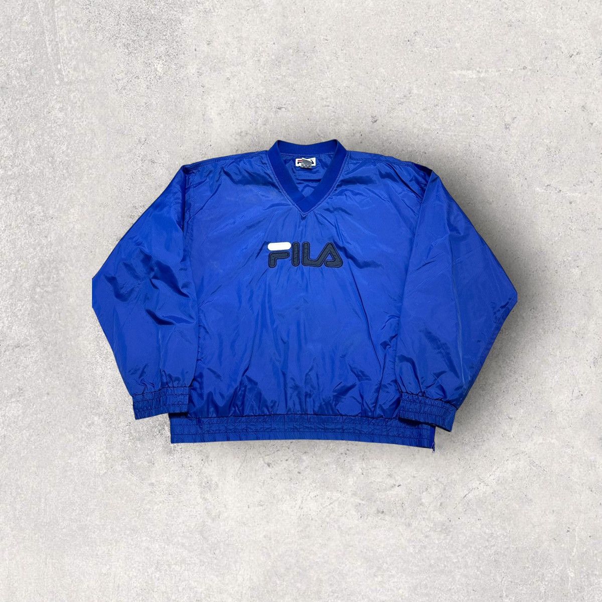 Fila × Vintage Vintage FILA windbreaker Size US L / EU 52-54 / 3 - 1 Thumbnail