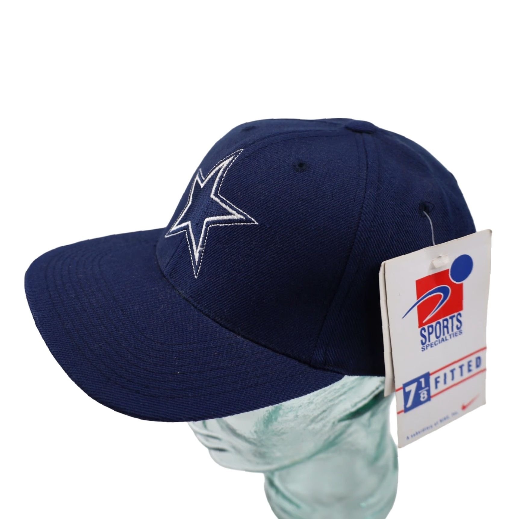 Sports Specialties VINTAGE Sport Specialties Dallas Cowboy Fitted Cap 7 1/8 Men Blue NWT Size ONE SIZE - 2 Thumbnail