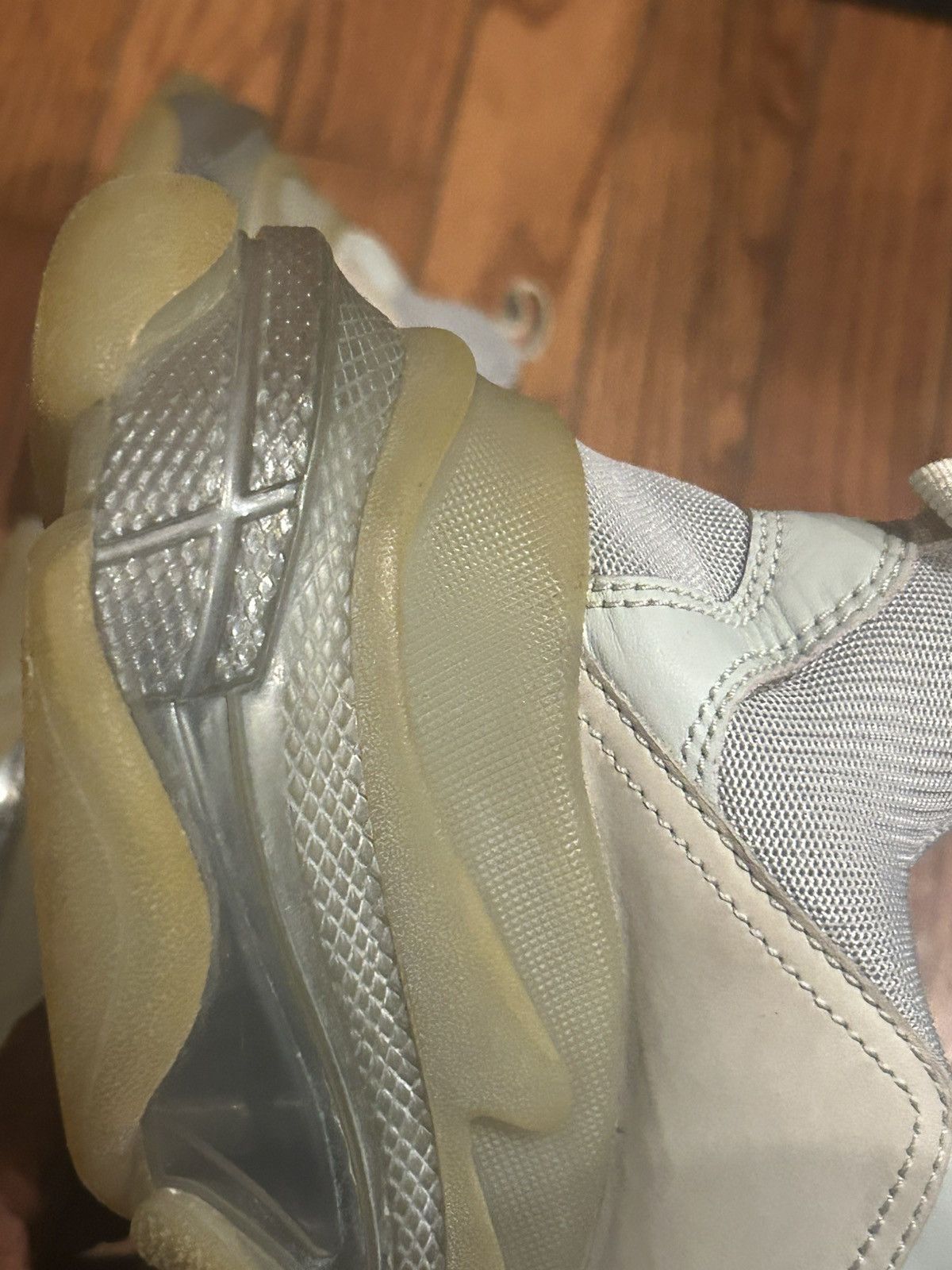 Balenciaga Triple S Clear Sole LAST DROP MF STEAL Size US 10 / EU 43 - 11 Thumbnail