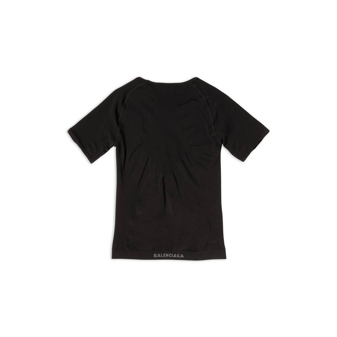 Balenciaga o1mt1gz0924 Compression T-Shirt in Black/Grey Size US M / EU 48-50 / 2 - 3 Thumbnail