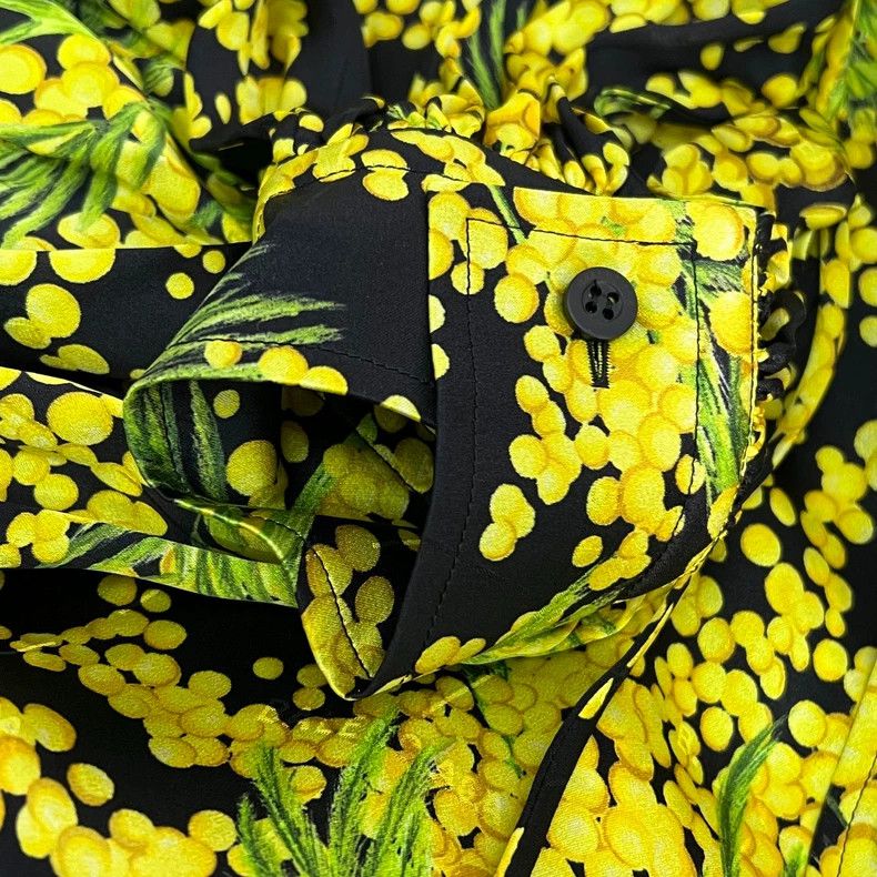 Balenciaga Balenciaga size 34 Autumn Fruits Flower Mulberry Silk Size S / US 4 / IT 40 - 2 Thumbnail